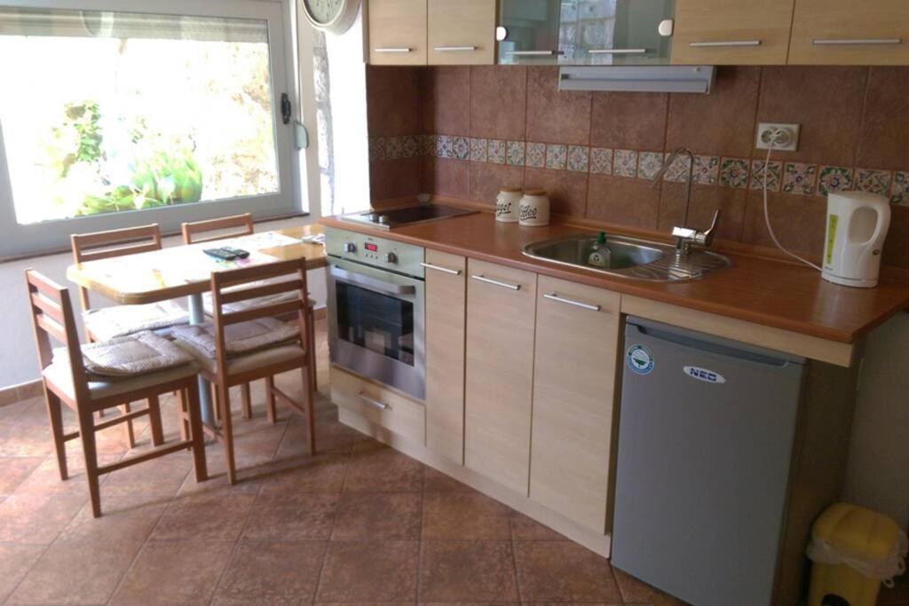 Garden Apartment- Near Sea 2 Dobrota Kültér fotó